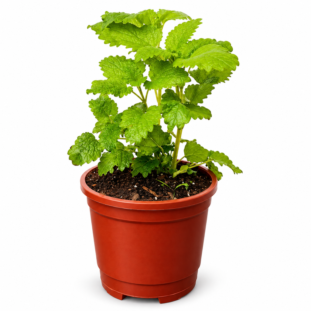 Toronjil Melisa con Macetero 20 a 30 cm