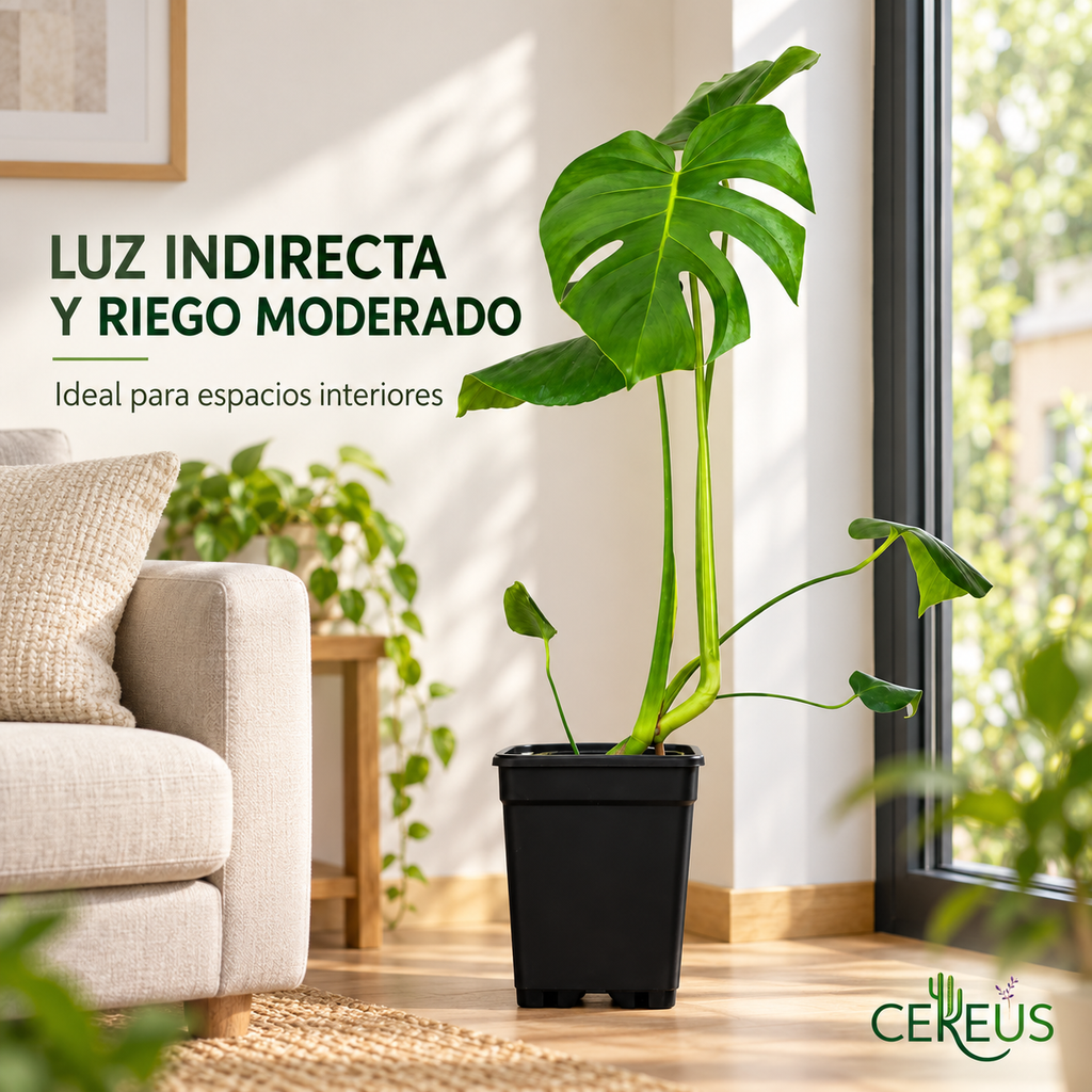 Costilla de Adán Monstera Deliciosa 50-70 cm