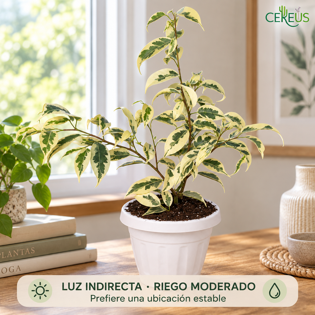 Ficus Hawaii con Macetero 35 a 45 cm
